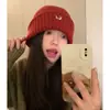 Gorro de Punto Personalizado para Mujer, Nuevo Invierno 2026 Grueso Lindo Versátil Cálido de Lana para Proteger las Orejas Que Hace que la Cara Parezca Más Pequeña