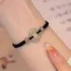 Hebilla de Seguridad Año Zodiacal Cuerda Roja Pulsera de Pareja para Hombres y Mujeres 2025 Nueva Pulsera para Mejor Amiga Pulsera Trenzada Hecha a Mano