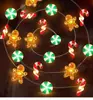 Luzes Decorativas de LED Fio de Cobre Papai Noel Boneco de Neve Floco de Neve Fixadores Externos Atmosfera Festiva Pingente de Quarto