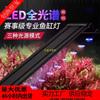 Luz LED impermeable para acuario transfronterizo, iluminación especial súper brillante para acuarios pequeños, plantas acuáticas, mezcla de colores de espectro completo