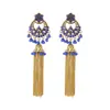 Pendientes Exagerados con Borlas Estilo Bohemio Retro Diseño de Nicho para Mujer Joyería para Orejas Estilo Étnico Pendientes Exóticos