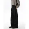 Calça Jeans Casual de Perna Reta Amazon para Homens 2026 Primavera Novo Estilo High-End Solta de Perna Larga Caimento Fluido Reta Longa