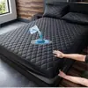Protector de colchón acolchado impermeable transfronterizo de comercio exterior, funda de colchón a prueba de orina y polvo, protector de colchón impermeable, pieza única al por mayor