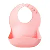 Babetes Personalizados 3D de Comida Silicone para Bebê Crianças Pequenas Logo Infantil Alimentação Babetes de Silicone