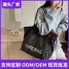 Bolso de Lona Estampado de Leopardo para Mujer, Gran Capacidad, Bolso Tote Versátil para el Trabajo, Bolso de Mano Casual de Moda, Bolso de Hombro, Bolso de Axila para Compras
