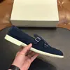 Mocassins de Freira com Fivela Dupla Transfronteiriços STN Camurça Solado Macio Retro Uso Diário Slip-on Casual Sapatos de Couro