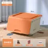 Caja de Almacenamiento Frontal Abierta Artículos Varios Caja de Almacenamiento Lateral Abierta Gabinete Doméstico Flip Frontal Abierto con Tapa Gabinete de Almacenamiento de Ropa