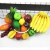 Modelo de Fruta de Simulação Conjunto de Frutas Falsas Maçã Banana Melancia Limão Laranja etc. Adereços para Fotos Decoração de Casa Exibição