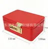 Caja de Lata Metálica de Moda con Candado de Contraseña de Caja Sorpresa en Stock Caja de Almacenamiento con Candado de Contraseña de Hojalata para Almacenamiento de Dinero de Estudiante Caja de Almacenamiento con Candado de Contraseña de Hojalata