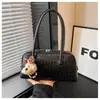 Bolsa de Almohada Moda Estilo Coreano Retro Nueva Primavera Verano 2026 Bolsa Grande de Capacidad Debajo del Brazo Bolsa de Viaje Texturizada Bolsa para Mujer