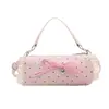 Nuevo Bolso de Hombro de Lunares con Lazo Estilo Coreano Moderno Sencillo Versátil Bolso de Mano Bolso para Padres e Hijos Diseño de Nicho Bolso Cruzado