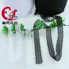 Accesorios de encaje no elástico encaje hueco de onda bilateral encaje para ropa de niños falda manualidades encaje