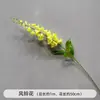 Flores de Casamento Amarelas Falsas Flores para Caminho de Palco Arranjo de Noivado Flores de Chão Decoração de Casa Enfeites de Flores Artificiais