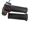 Pantalla roja espada ancha crucero + interruptor coche eléctrico mango giratorio accesorios coche eléctrico mango control velocidad mango acelerador