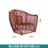 Muebles de Ratán Jinyuanxuan Sala de Té Casa de Té Silla de Ratán Mesa de Café Sofá Patio de Villa Combinación de Sillas de Ratán al Aire Libre Venta al por Mayor