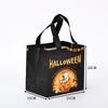 Bolsa de Mano de Tela No Tejida Personalizada Halloween Colorida Bolsa para Empaque de Dulces Calabaza Logotipo Impreso Halloween Regalo Divertido