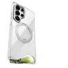 Adequado para Capa de Celular Samsung S25Ultra 25P Engrenagem Descompressão Suporte de Rotação 360 Carregamento Sem Fio Capa Protetora Magnética