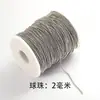 Corrente de bolinhas de aço inoxidável 304 corrente de bolinhas longa e curta corrente de bolinhas de denier cortina zíper corrente de metal acessórios diy