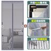 Cortina de Puerta Antimosquitos Velcro Cortina de Puerta Verano Hogar Dormitorio Mosquitera Mosquitera Ventana Antimosquitos Magnética Autocebante Transfronteriza