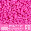 Set Completo de Herramientas de Fusión de Cuentas, Tapete para Planchar, 221 Colores, Tablero de Cuentas de Relleno a Todo Color y Kit de Materiales de Cuentas