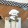 Set de papelería con temática de dibujos animados, que incluye un regalo decorativo, un clip para sellar sobres, un clip para notas y un clip de PP - un pequeño artículo lindo para niñas y estudiantes