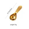 Cuchara Medidora de Café de Acero Inoxidable 304 con Mango Corto 15/20ml con Escala Herramienta de Medición para Café para Hornear