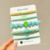 Gomas para el pelo de niños, nuevo estilo 2026, con diseño de lazo, bandas elásticas para el pelo para niñas, suaves con el pelo, alta elasticidad, círculos para coleta, accesorios para el pelo