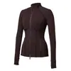 Chaqueta de Espiga para Mujer, Moda Otoño e Invierno, Corte Delgado, Secado Rápido, Manga Larga, Deportes al Aire Libre, Cuello Alto, Top de Fitness Yoga