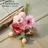 Oliweijian Lulian Flores Artesanais Flor Artificial Fabricante Decoração de Casa Buquês de Casamento Parede de Flores de Rosa Flores Falsas Transfronteiriça