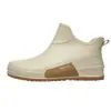 Botas de Lluvia de Caña Corta de Moda Transfronterizas para Hombre Todo Partido Ropa Exterior Zapatos de Agua para Pareja Antideslizantes Zapatos de Goma para Cocina Impermeables Zapatos para Lavar el Coche Mujer