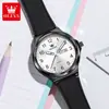 Reloj Oulisi para Hombre, Popular en Douyin, Correa de Silicona, Esfera Digital, Reloj para Estudiantes, Cuarzo, Resistente al Agua, para Estudiantes de Primaria y Secundaria