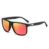 Mismo Estilo, Bajo Precio, Gafas de Sol de Moda Nuevas Transfronterizas, Lentes de Sol Coloridos para Conducir con Graduación, Gafas de Sol Cuadradas de Alta Gama para Hombre