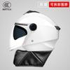 Nuevo estándar nacional certificación 3C casco de coche eléctrico para hombre y mujer universal para las cuatro estaciones otoño e invierno batería motocicleta medio casco casco de seguridad