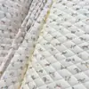 Tela acolchada de gato azul impresa en nailon, pequeña, amor, ropa infantil, abrigo, forro de algodón, bolsa de almacenamiento plana