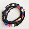 Suministro Transfronterizo Cadenas para la Cintura Europeas y Americanas Cadena Corporal Africana Cadena para el Vientre de Cuentas de Vidrio Joyería para Bikini Cadena para la Cintura