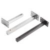 Soporte de Acero Inoxidable Marco de Soporte para Panel de División Colgante Estante de Carga para Pared Estante para Libros Estante de Almacenamiento Colgante Oculto