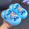 Zapatos de agujero Nezha para 1 año 3 años de interior impermeables anticolisión con punta protegida pantuflas para niños verano niños y niñas bebés