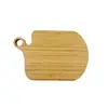 Tábua de corte de bambu para cozinha, tábua de corte de bambu portátil para vegetais e frutas, tábua de corte de madeira classificada, tábua de corte prática para casa e restaurante