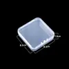 Caixa de Peças Amazon Yiwu 1,8cm Caixa de Armazenamento Transparente para Exportação Joias Caixa Plástica Pequena Retangular Alta Transparência