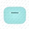 Adecuado para funda protectora de auriculares Bluetooth unidos Airpods Pro2 sin agujero para colgar, funda suave de silicona, compartimento de carga delgado