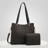 Directo del fabricante: Bolso de hombro individual simple, elegante y moderno estilo coreano 2026, juego de dos piezas de bolso tote transfronterizo