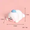 Figuritas de lobos marinos lindas en miniatura, 6 estilos, accesorios de decoración para paisajismo DIY, adornos colgantes, piezas decorativas en miniatura