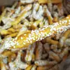 Fornecimento Direto da Fábrica Liancheng Seda Batata Doce Crocante Tiras de Batata Roxa Sabor Gergelim Salgadinhos Salgadinhos Douyin Dropshipping