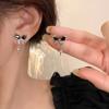 Aretes de Perlas Estilo Ins para Mujer Diseño Nicho Simple Diamante Aretes Elegantes Nuevos Aretes Estilo Popular Celebridad de Internet