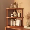 Estante de Almacenamiento para Cosméticos Esquina de Escritorio Tocador Estante de Almacenamiento para Productos de Cuidado de la Piel Entrada Estante de Exhibición para Perfume Lápiz Labial Joyería
