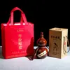 Una Botella de Vino de Cerámica Jin Calabaza Olla de Vino Vintage Tarro de Vino Sellado 500ml Cava Doméstica Tarro para Licores Botella de Vino Vacía