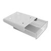 Caja de almacenamiento debajo de la mesa, cajón oculto, caja de acabado sin perforaciones, escritorio de dormitorio, caja de almacenamiento con cajón pequeño, venta al por mayor