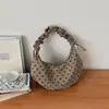 Bolso de axila plisado de lunares estilo coreano de nicho para mujer, principios de otoño, gran capacidad, elegante, versátil, sensación de alta gama, bolso de hombro y cruzado