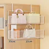 Cabide para guardar bolsa gancho de guarda-roupa gancho para pendurar na lateral do armário sem furar cabide de roupa de parede rack de parede para chapéu e roupas
