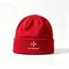 Otoño Invierno Senderismo Cálido Sombrero de Lana Deportivo Simple Versátil Gorro de Punto Personalidad Tendencia Gorro Frío Hace que la Cara se Vea Más Pequeña Sombrero Mujer